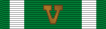 Navy and Marine Corps Commendation Medal ribbon with "V" device, 1st award.svg