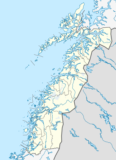 Åsvær is located in Nordland