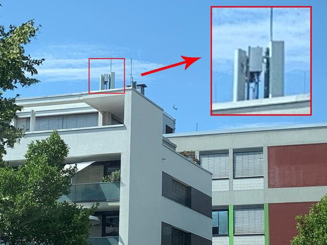 5G 3.5 GHz Cell Site of Deutsche Telekom in Darmstadt, Germany